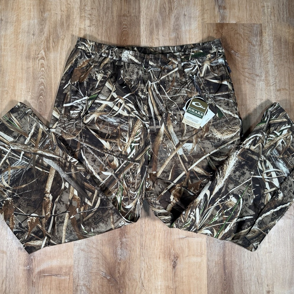 NEW Drake Guardian Ultra Waterfowl 3 Layer Waterproof Pant DW6014 Realtree 3XL